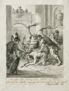 Biczowanie autorstwa Martin Johann Schmidt
