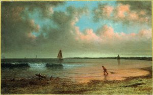 Scena przybrzeżna Nowej Anglii autorstwa Martin Johnson Heade
