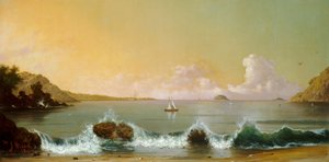 Zatoka Rio de Janeiro, 1864. autorstwa Martin Johnson Heade
