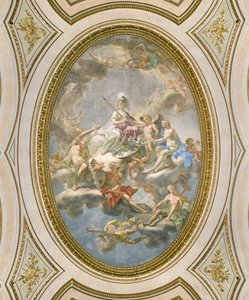La Sapienza, strop Salone d Onore lub Sala Napoleonica, 1777