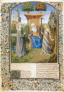 Walka między cnotą a fortuną, wiersz Martina Le Franca dla Philippe