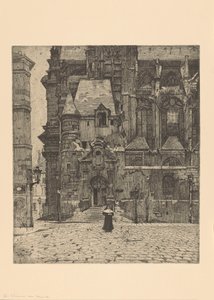 Saint-Étienne-du-Mont w Paryżu autorstwa Martin Monnickendam