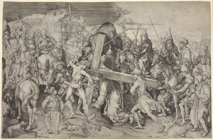 Chrystus niosący krzyż autorstwa Martin Schongauer