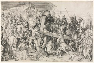 Chrystus niosący krzyż autorstwa Martin Schongauer