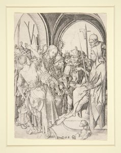 Chrystus przed Annaszem autorstwa Martin Schongauer