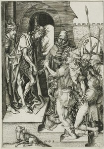 Ecce Homo, z „Pasji” autorstwa Martin Schongauer