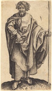 Święty Tomasz autorstwa Martin Schongauer