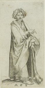 Jakub Mniejszy, od Apostołów autorstwa Martin Schongauer