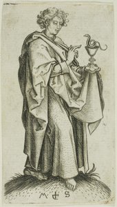 Święty Jan od Apostołów autorstwa Martin Schongauer