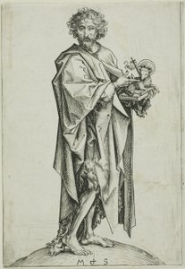 Jan Chrzciciel autorstwa Martin Schongauer