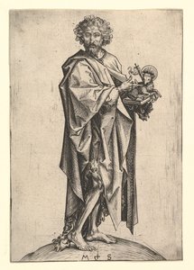Św. 1435-1491. autorstwa Martin Schongauer