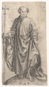 Św. Filipa, ca. 1435-1491. autorstwa Martin Schongauer