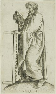 Święty Szymon od Apostołów autorstwa Martin Schongauer