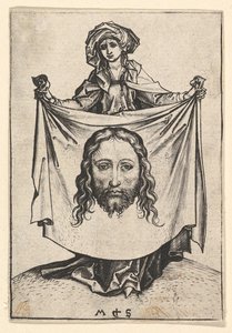 Św. Weroniki, ca. 1435-1491. autorstwa Martin Schongauer