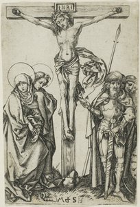 Ukrzyżowanie autorstwa Martin Schongauer