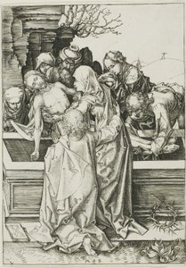 Złożenie do grobu autorstwa Martin Schongauer