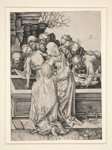 Złożenie do grobu autorstwa Martin Schongauer