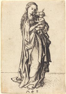 Mała Madonna z Dzieciątkiem autorstwa Martin Schongauer