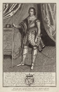 George Villiers autorstwa Martin, the elder Droeshout