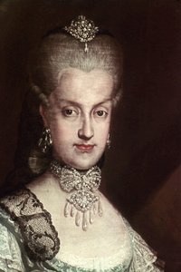 Portret Marii Karoliny Austriackiej