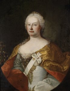 Portret cesarzowej Marii Teresy z Austrii 1717-1780, lata 50. XVIII wieku
