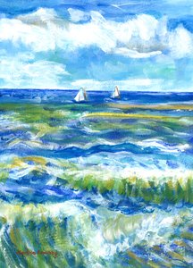 Saintes-Maries-de-la-Mer (w hołdzie Vincentowi van Goghowi)