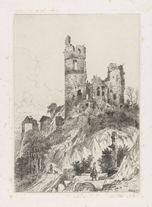 Wieża zamku Falkenstein