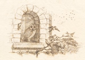 Ilustracja do „Pół setki bajek dla dzieci” autorstwa Hey autorstwa Martinus Rørbye