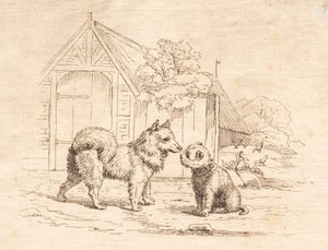 Ilustracja do „Pół setki bajek dla dzieci” autorstwa Hey autorstwa Martinus Rørbye