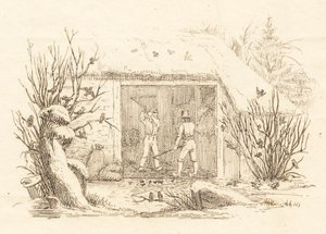 Ilustracja do „Pół setki bajek dla dzieci” autorstwa Hey autorstwa Martinus Rørbye
