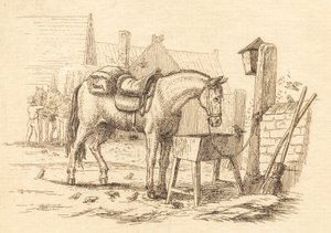 Ilustracja do „Pół setki bajek dla dzieci” autorstwa Hey autorstwa Martinus Rørbye