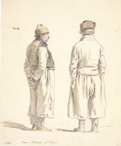 Dwóch rybaków ze Skagen autorstwa Martinus Rørbye