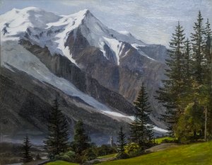 Widok na Chamonix i Mont Blanc