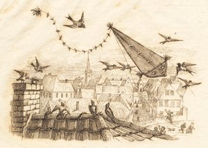 Ilustracja do „Pół setki bajek dla dzieci” autorstwa Hey autorstwa Martinus Rørbye