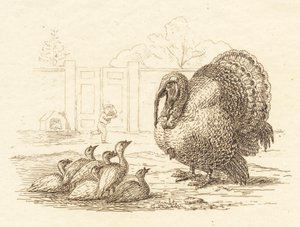 Ilustracja do „Pół setki bajek dla dzieci” autorstwa Hey autorstwa Martinus Rørbye