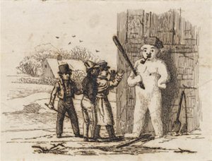 Ilustracja do „Pół setki bajek dla dzieci” autorstwa Hey autorstwa Martinus Rørbye