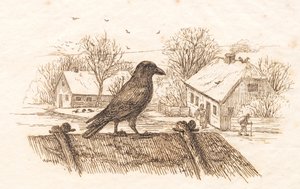 Ilustracja do „Pół setki bajek dla dzieci” autorstwa Hey autorstwa Martinus Rørbye