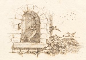 Ilustracja do „Pół setki bajek dla dzieci” autorstwa Hey autorstwa Martinus Rørbye