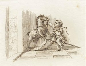 Ilustracja do „Pół setki bajek dla dzieci” autorstwa Hey autorstwa Martinus Rørbye