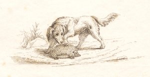Ilustracja do „Pół setki bajek dla dzieci” autorstwa Hey autorstwa Martinus Rørbye
