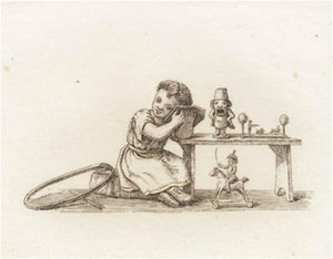 Ilustracja do „Pół setki bajek dla dzieci” autorstwa Hey autorstwa Martinus Rørbye