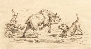 Ilustracja do „Pół setki bajek dla dzieci” autorstwa Hey autorstwa Martinus Rørbye