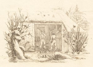 Ilustracja do „Pół setki bajek dla dzieci” autorstwa Hey autorstwa Martinus Rørbye