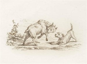 Ilustracja do „Pół setki bajek dla dzieci” autorstwa Hey autorstwa Martinus Rørbye