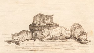 Ilustracja do „Pół setki bajek dla dzieci” autorstwa Hey autorstwa Martinus Rørbye