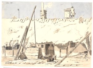 Obserwatorium Vesterby na Læsø autorstwa Martinus Rørbye