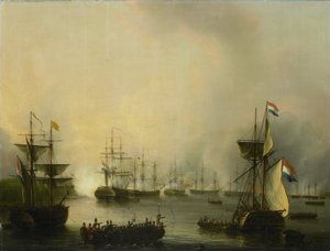 Bombardowanie Palembang, Sumatra, 24 czerwca 1821