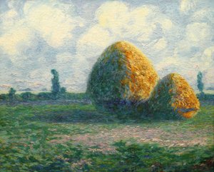 Las parvas (dzisiejsza pampa) autorstwa Martín Malharro