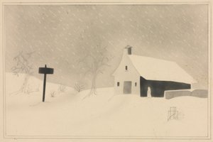 Burza śnieżna w Vermont autorstwa Mary Altha Nims
