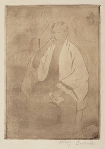 Portret matki artysty, ok. 1930 r. 1889-1890. autorstwa Mary Cassatt
